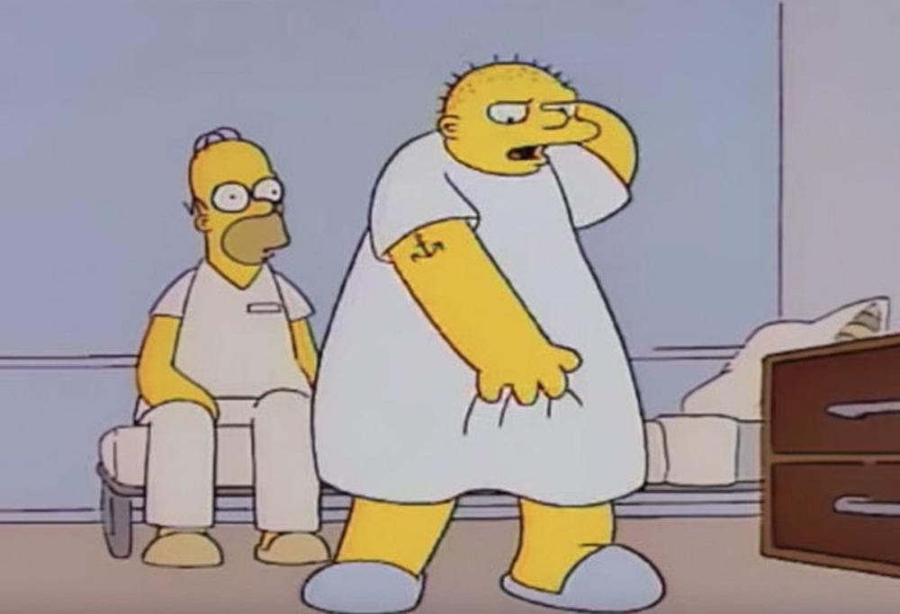 Cimeri u ludnici... Homer Simpson i Majklov lik Leon Kompovski 