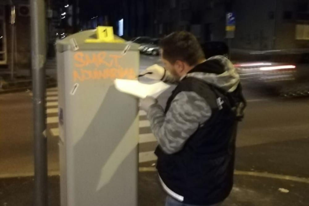 SKANDAL U ZAGREBU: Grafit SMRT NOVINARIMA osvanuo u blizini tri redakcije (FOTO)
