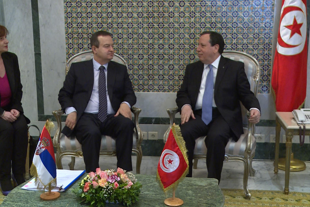 DAČIĆ SA KOLEGOM IZ TUNISA: Unaprediti ekonomsku saradnju dveju zemalja