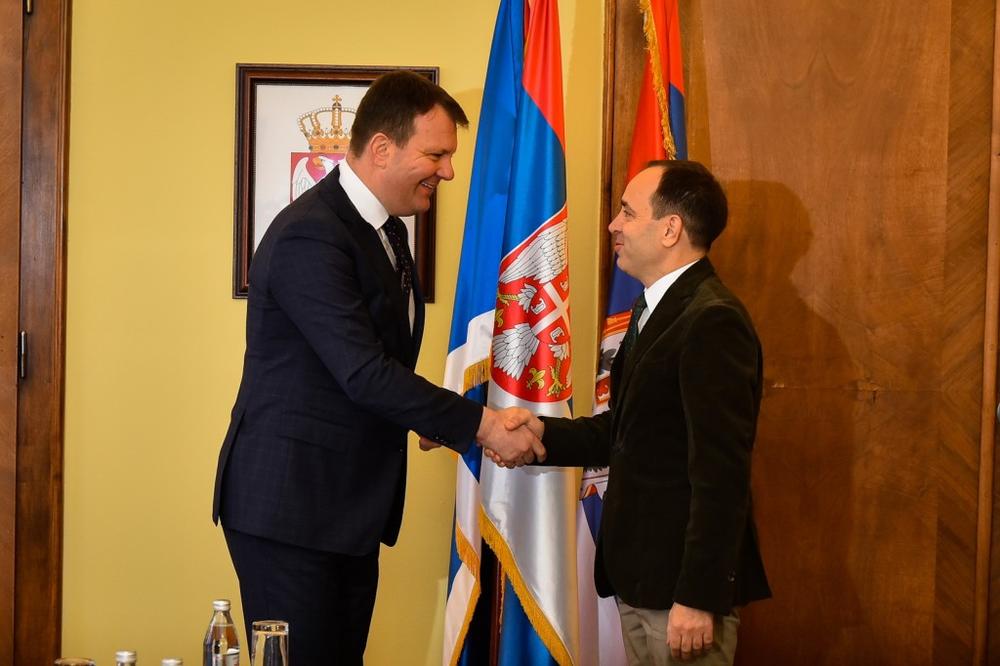 POKRAJINSKA VLADA: Predsednik Mirović sastao se sa ambasadorom Turske