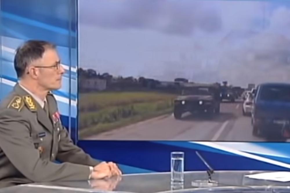GENERAL MOJSILOVIĆ:  Predsednik je opredeljen za mirno rešenje pitanja KiM, ali ja kao vojnik ne mogu da isključim mogućnost vojnog uključivanja! VIDEO