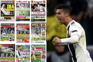 MONSTRUM, VANZEMALJAC, KRALJ LIGE ŠAMPIONA! Ronaldo bacio u trans Italijane, Englezi mu se dive, a Katalonci se prave da se ništa nije desilo! (FOTO)