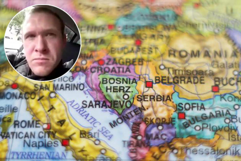 BALKANSKA TURNEJA KRVNIKA SA NOVOG ZELANDA: Bugarske vlasti hitno istražuju motive posete Brentona Taranta, a evo kada je BORAVIO U SRBIJI!