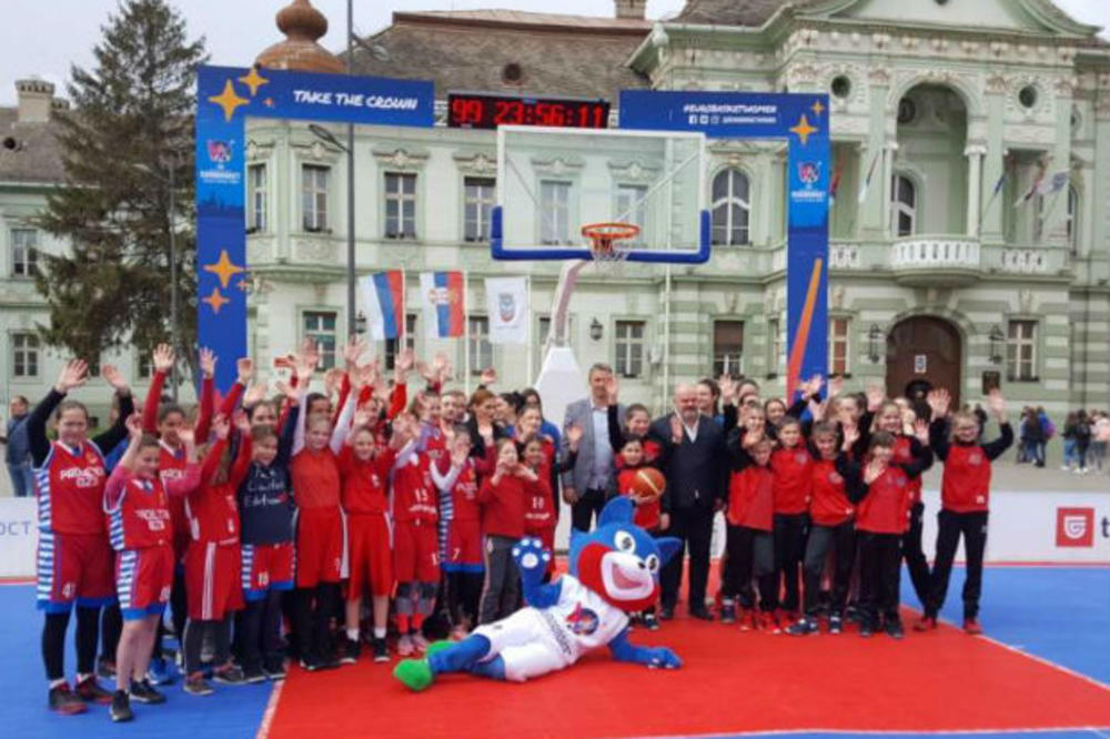 100 DANA DO STARTA: Svečano obeleženo odbrojavanje do početka Evropskog prvenstva za košarkašice!