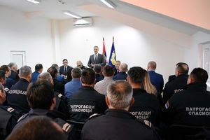 STEFANOVIĆ OTVORIO NOVU ZGRADU POLICIJSKE STANICE U ALEKSANDROVCU: Nastavljamo sa modernizacijom policije, hoćemo da naše kolege rade u najboljim uslovima (FOTO)