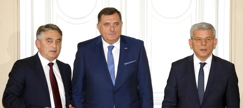 Komšić, Dodik i Džaferović 