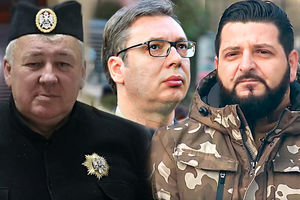 SRPSKI ČETNIČKI POKRET JURI NIHADA ALIČKOVIĆA: Četnici ucenili glavu atentatora na Vučića, ko ga privede dobija 60.000 €