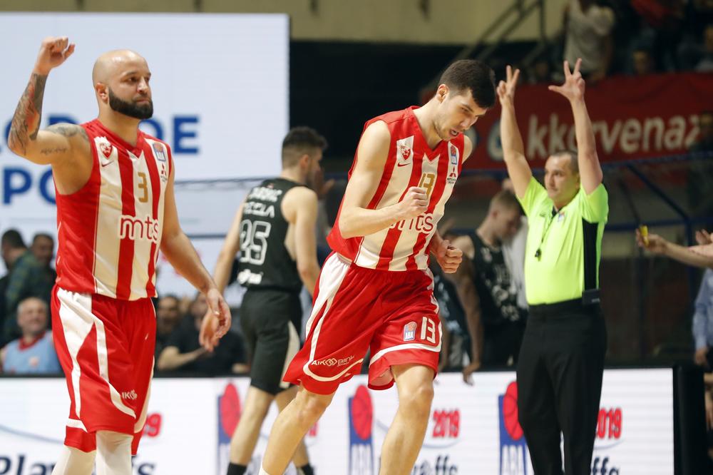 ZVEZDA DOBILA ŠOKANTAN VEČITI DERBI: Crveno-beli pobedili Partizan posle velike drame i produžetka za vođstvo u polufinalnoj seriji (KURIR TV)
