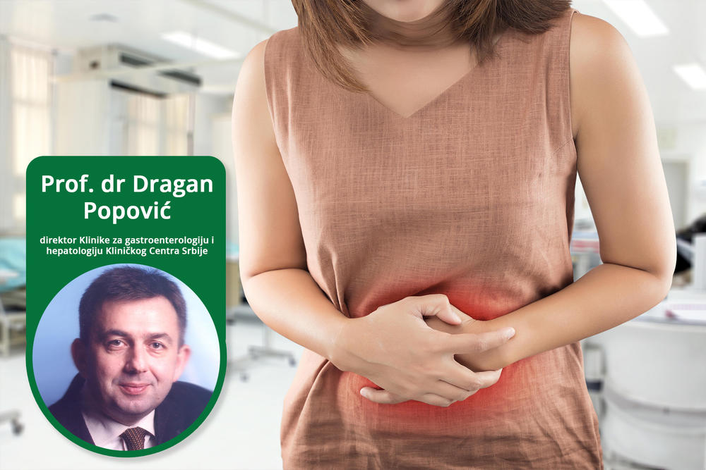 Prof. dr Dragan Popović, direktor Klinike za gastroenterologiju i hepatologiju Kliničkog Centra Srbije
