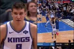 BOGDAN I BJELICA BOLJI OD DONČIĆA! Neverovatnom Luki protiv Srba nije bio dovoljan ni ISTORIJSKI TRIPL-DABL! (VIDEO)