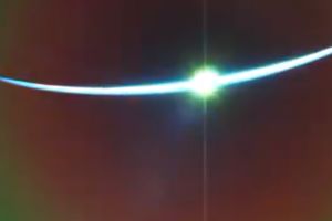 OVAKO IZGLEDA SVITANJE U SVEMIRU: Lunarna sonda snimila izlazak Sunca iznad Zemlje (VIDEO)