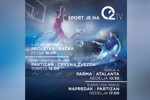 SUPER SPORTSKI VIKEND NA O2TV: Direktni prenosi plej-ofa ABA lige i Super lige Srbije
