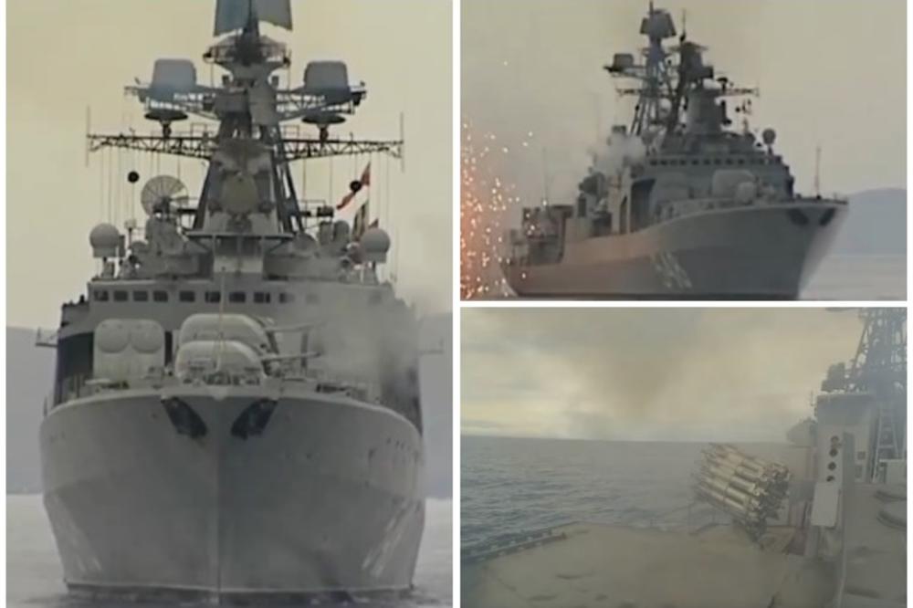 KRENULA RUSKA FLOTA: Tri vojna broda zaplovila ka Kini!