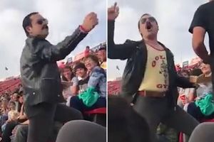 FREDI JE ŽIV?!? Šokirao ljude kad se pojavio na stadionu, a kad je zapevao SVI SU ODLEPILI! (VIDEO)