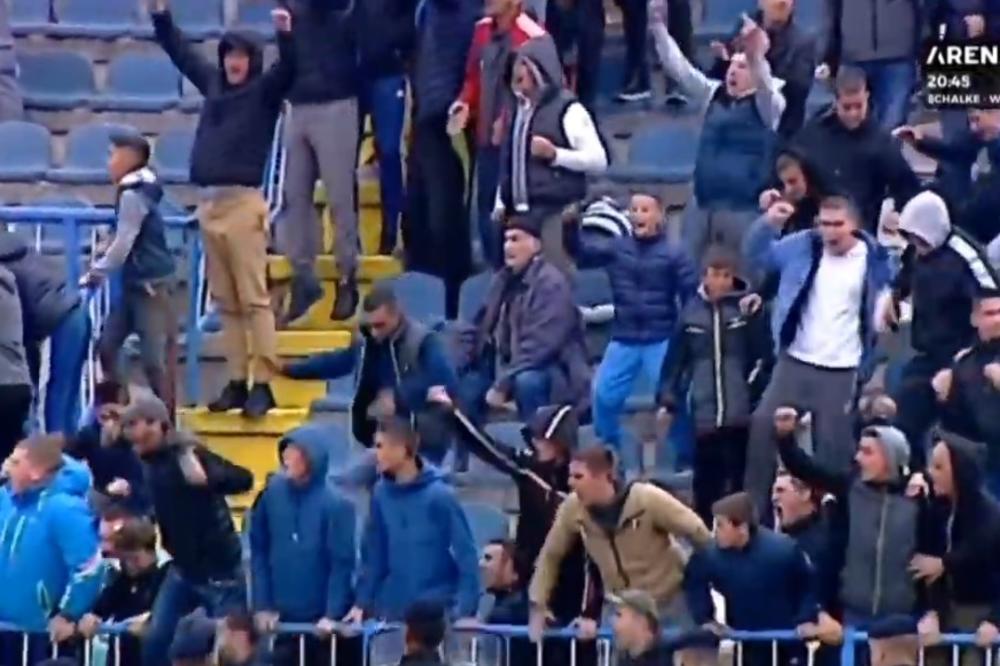 HAOS NA CRNOGORSKOM DERBIJU: Divljali navijači Budućnosti! Varvari napali policajce u Nikšiću (VIDEO)