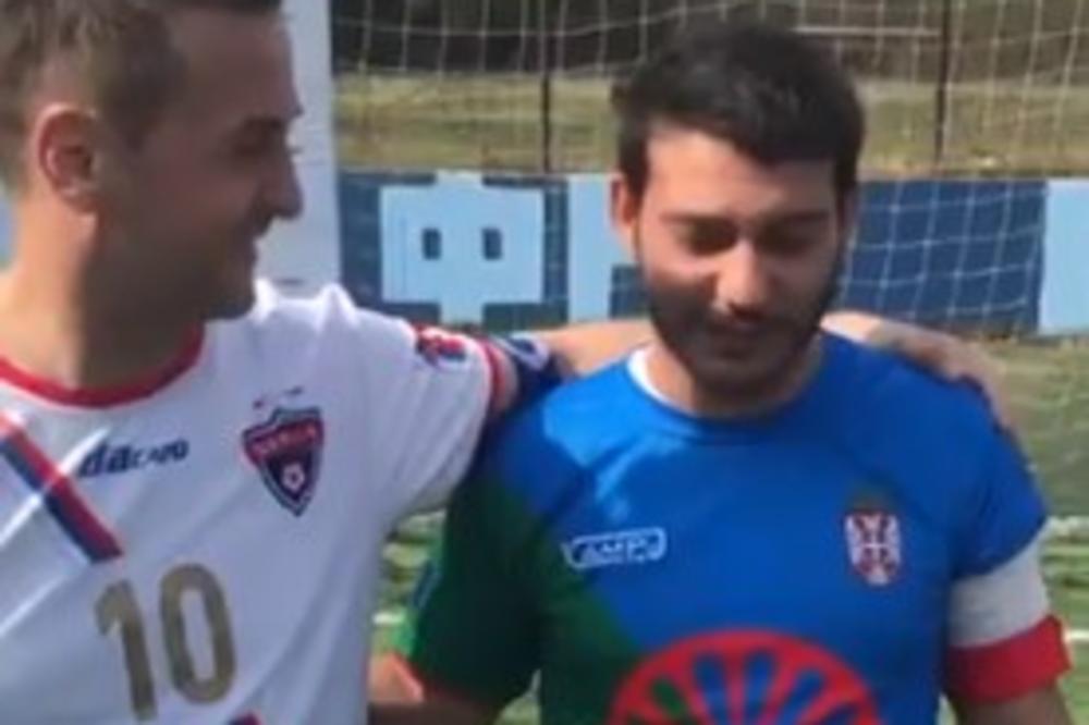 REPREZENTACIJA SRPSKIH ROMA POTUKLA DO NOGU AMERIČKE MARINCE: Razbili Amere u fudbalu i dobili nove dresove!  (VIDEO)