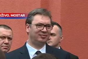 VUČIĆ NA SAJMU PRIVREDE U MOSTARU: Želim da srpski proizvodi budu na svakom mestu