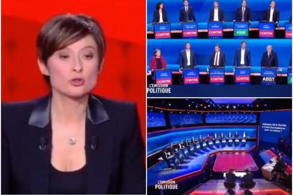 FRANCUZI, PA ZAR NISMO STARI SAVEZNICI: Da se pitaju francuski političari, Srbija ne bi ni prišla EU?! 7 minuta su na ivici svađe raspravljali o nama u izbornoj TV debati u udarnom terminu! (VIDEO)