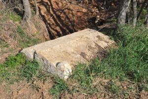 DIVLJI PLJAČKAŠI GROBNICA HARAJU GROCKOM: Iskopali i ukrali deo dečjeg sarkofaga starog nekoliko stotina godina! SKELET RAZBACALI PO DVORIŠTU (FOTO)