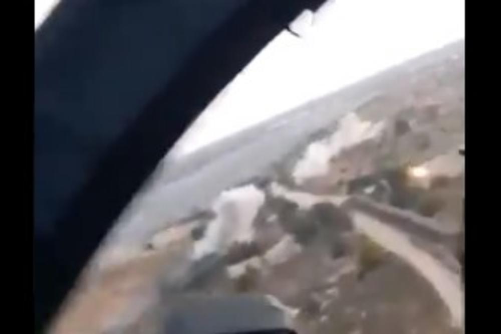 OVAKO IZGLEDA PAKAO LIBIJE IZ VAZDUHA: Borbe besne oko Tripolija, gust dim se vije iznad grada... (VIDEO)