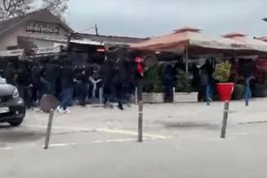 HAOS USRED ZAGREBA: Žestoka tuča navijača! Hrvatski huligani brutalno se sukobili u kafiću (VIDEO)