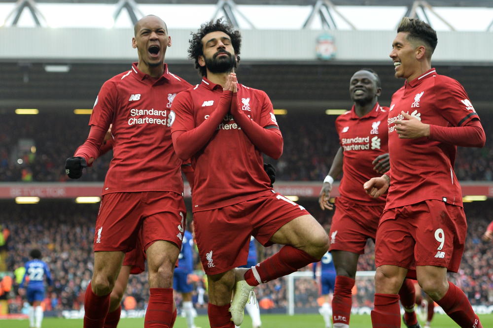 MANE I SALAH PRESUDILI ČELSIJU: Liverpul dobio derbi na Enfildu i vratio se na prvo mesto (VIDEO)