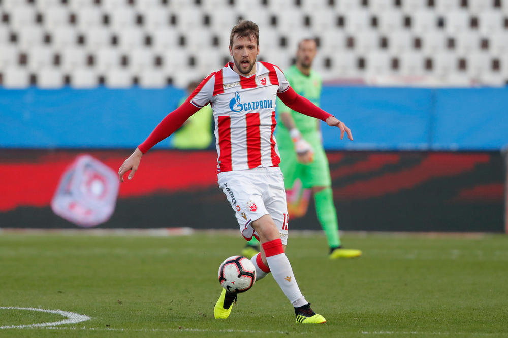 PRVENAC POSVEĆUJEM DECI: Nemanja Milunović ne krije zadovoljstvo posle prvog gola u dresu Crvene zvezde (VIDEO)