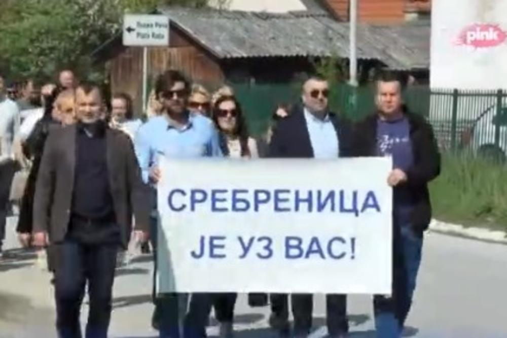 PODRŠKA VUČIĆU STIŽE IZ SREBRENICE: Bez jake Srbije, nema jake Republike Srpske (VIDEO)