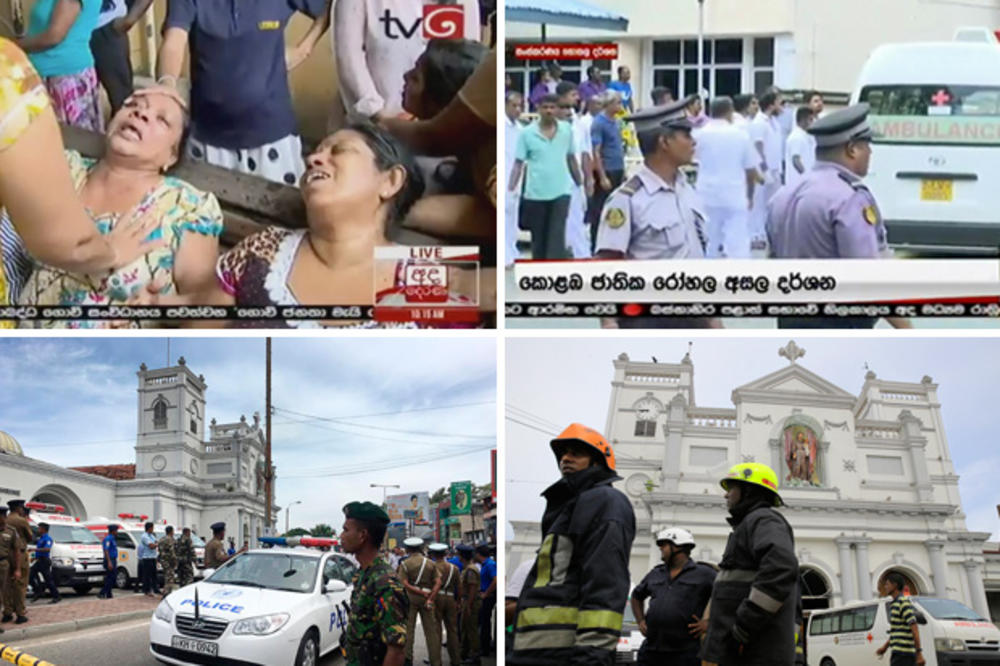 NEZAPAMĆENI KRVAVI NAPAD NA USKRS: Serija stravičnih eksplozija u crkvama i luksuznim hotelima punim turista u prestonici Kolombu! Najmanje 207 mrtvih i stotine ranjenih POGLEDAJTE PRVI SNIMAK UŽASA