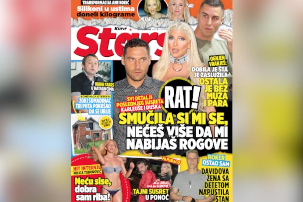 SUTRA POKLON U KURIRU NOVI STARS: Otkrivamo sve detalje poslednjeg susreta Jelene i Duška