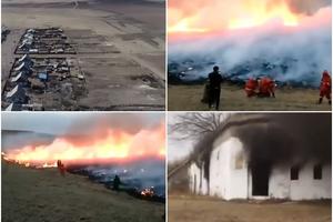 APOKALIPTIČNI SNIMCI IZ SIBIRA: Požari progutali čitava naselja, a dron je snimio razmere ove katastrofe (VIDEO)