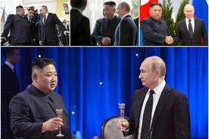 STRUČNJAK ANALIZIRAO GOVOR TELA DVA LIDERA: Kim i Putin pokušali da utvrde dominaciju, ali samo je jedan od njih izašao kao POBEDNIK posle ovog susreta! (FOTO, VIDEO)