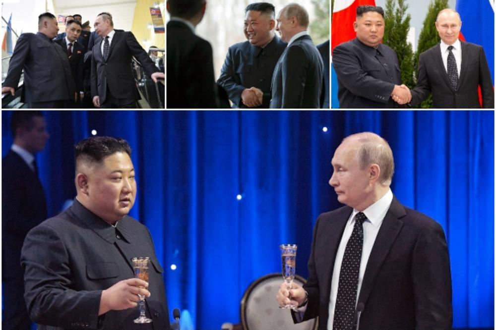 STRUČNJAK ANALIZIRAO GOVOR TELA DVA LIDERA: Kim i Putin pokušali da utvrde dominaciju, ali samo je jedan od njih izašao kao POBEDNIK posle ovog susreta! (FOTO, VIDEO)