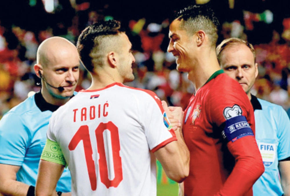 Dušan Tadić, Kristijano Ronaldo