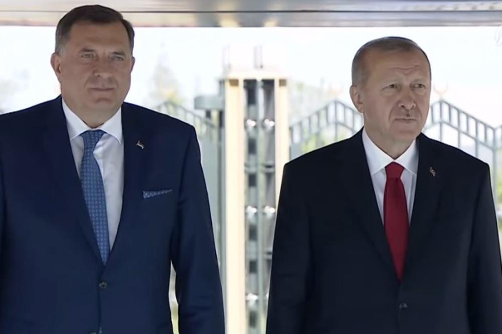 DODIK: Hvala Erdoganu što ceni naše razlike o NATO putu BiH
