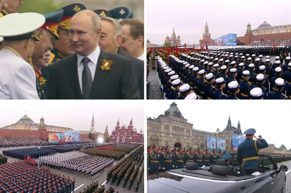 MOSKVA NA NOGAMA, RUSKA VOJSKA NA ULICAMA Putin zagrmeo sa Crvenog trga: Čestitam vam Dan pobede! Slava narodu pobedniku! (VIDEO)