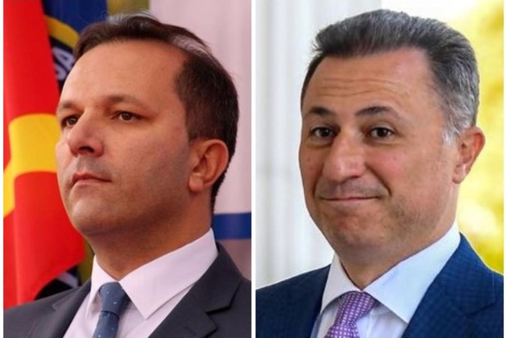 MAKEDONSKI MINISTAR POLICIJE PORUČIO: Očekujem poternicu Interpola za Nikolom  Gruevskim,predali smo svu dokumentaciju!