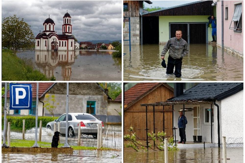 DRAMATIČNO U PRIJEDORU: Sana i Una iznad kote vanredne odbrane, poplavljeno 300  kuća (FOTO, VIDEO)