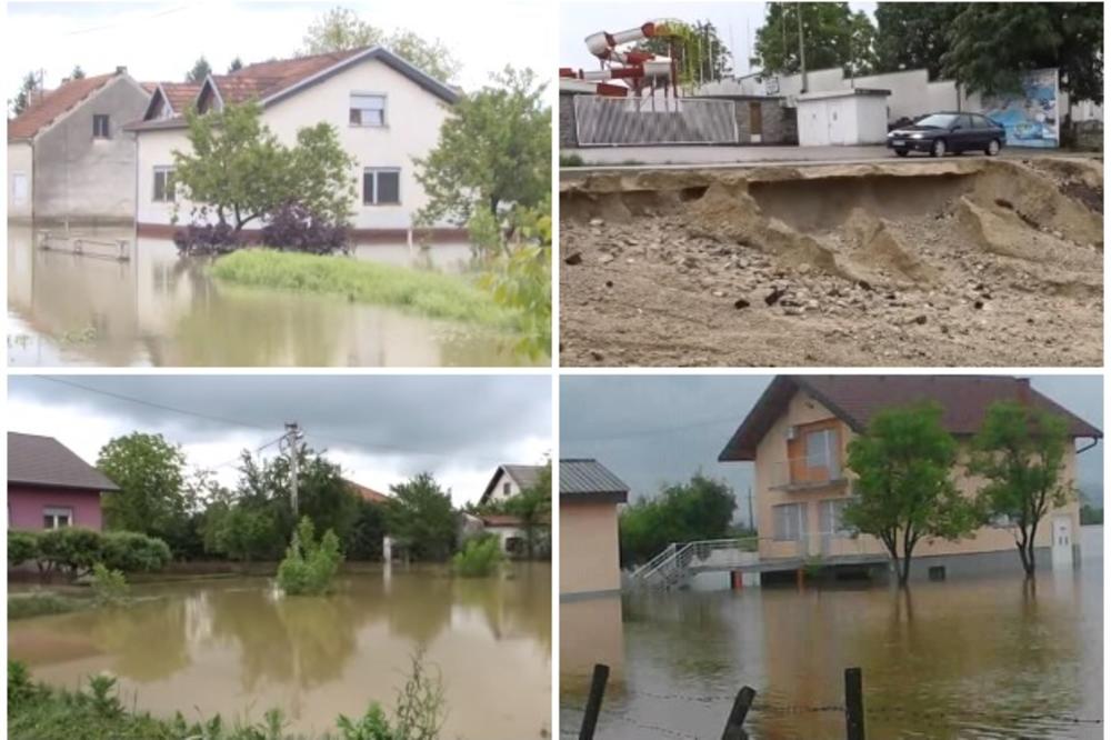 OVAKO IZGLEDA PRIJEDOR POSLE POPLAVA: Pogođeno 1.350 domaćinstava, poplavljeno 400 kuća, stvoreno 6 klizišta i UNIŠTEN JEDAN MOST (VIDEO)