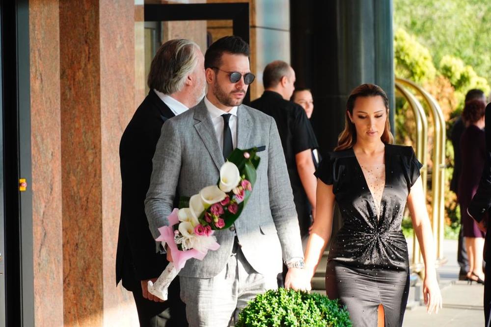 venčanje, Miloš Ivanović, Dragana Džajić, Aleksandra Prijović, Filip Živojinović