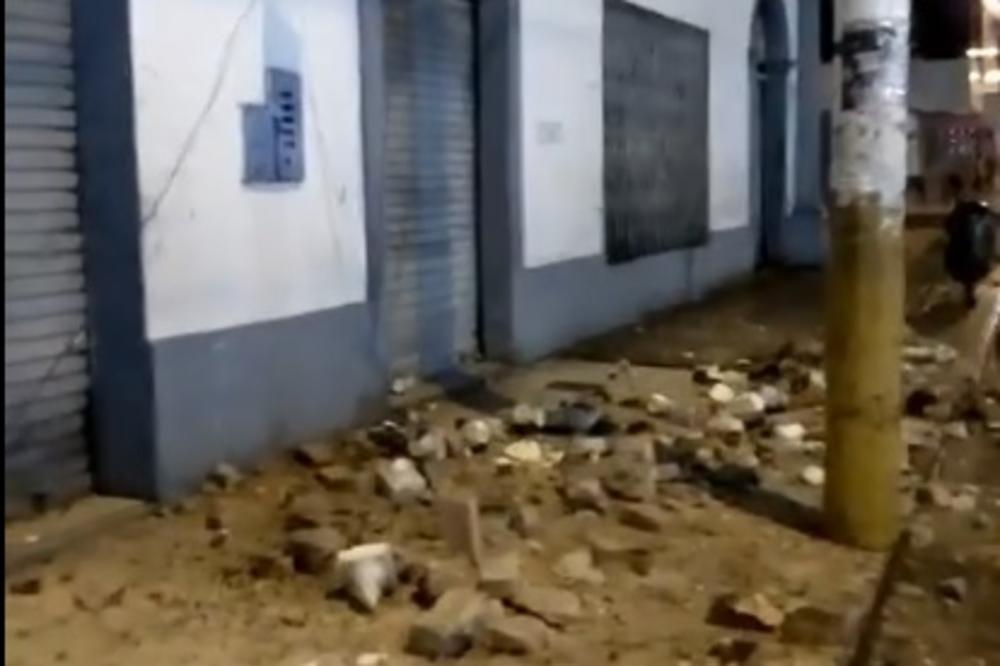SNAŽAN ZEMLJOTRES U PERUU: Peruance probudio potres od 7.5 stepeni Rihtera, dva sata posle ponoći! (FOTO, VIDEO)