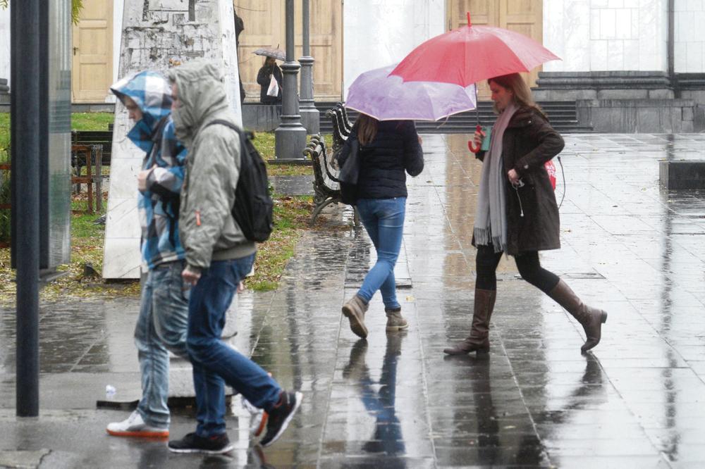 NE KREĆITE NIGDE BEZ KIŠOBRANA: Danas promenljivo oblačno i toplo, po podne kiša i pljuskovi s grmljavinom
