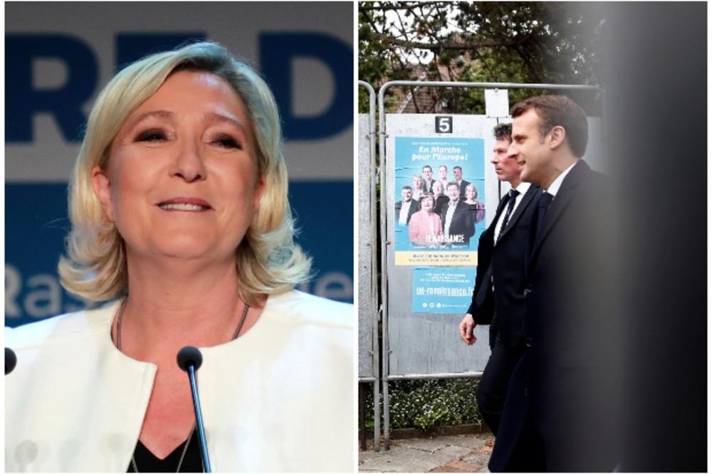 LE PENOVA SAHRANILA MAKRONA: Stranka desničarke i partija francuskog predsednika skoro izjednačene, ali iz Jelisejske palate tvrde NEMA PROMENE POLITIKE