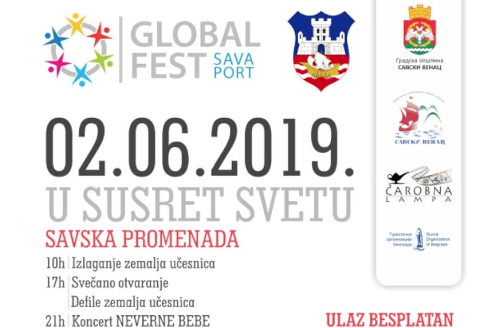 Treći međunarodni festival Global Fest Sava Port u nedelju na Savskoj promenadi