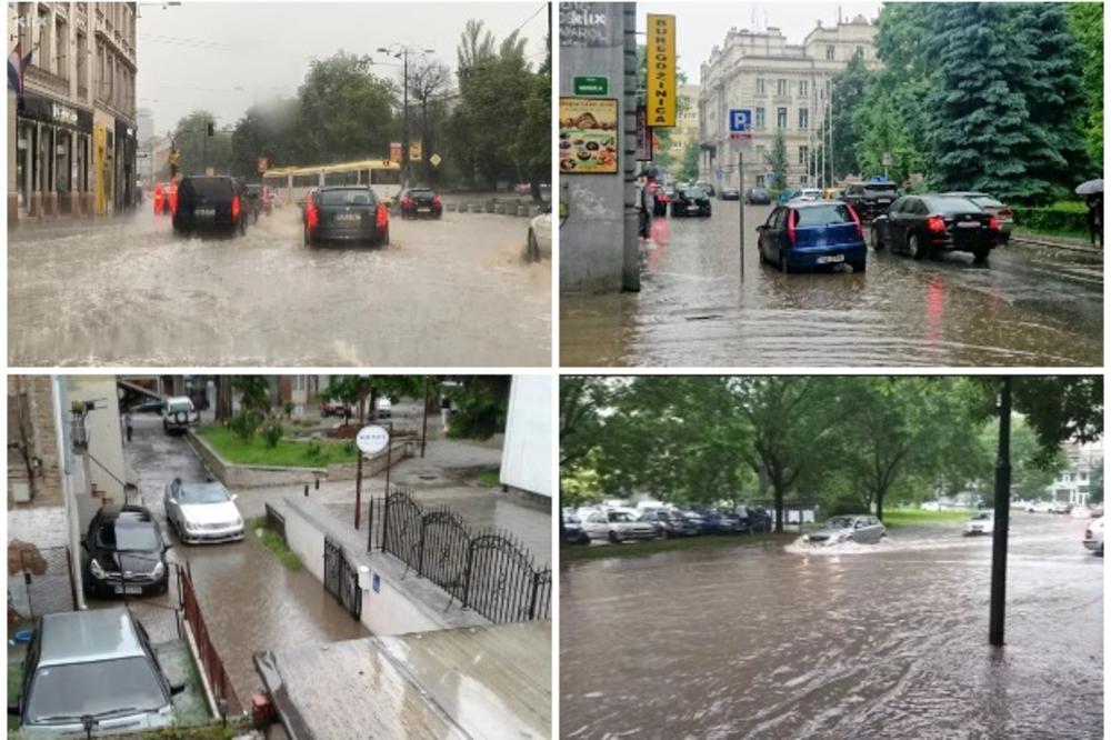 SARAJEVO KAO VENECIJA: Centar grada poplavljen, pod vodom i Baščaršija (FOTO, VIDEO)