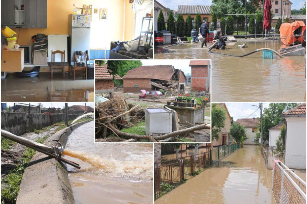 SRBIJA POD VODOM: Vanredno u Krupnju, poplavljena osnovna škola! Pogledajte nabujalu Veliku Moravu punu smeća i PUSTOŠ u Sirči i Grdici (FOTO)
