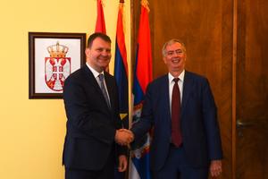 POKRAJINSKA VLADA: Predsednik Mirović sastao se sa ambasadorom Belgije