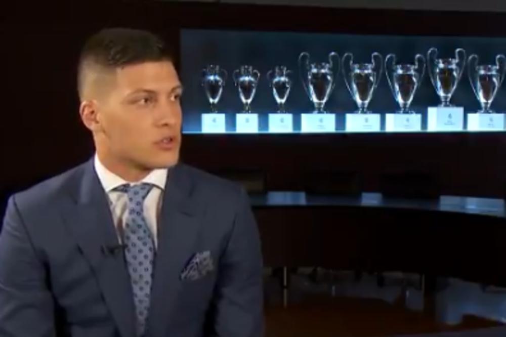 PRIČAJ SRPSKI DA TE CEO SVET RAZUME! Luka Jović intervju u Madridu odradio na MATERNJEM jeziku! (VIDEO)