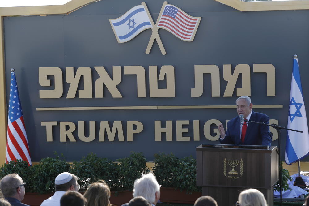 TRAMPOVI VISOVI OTVORENI U IZRAELU: Novo naselje nazvano po predsedniku SAD niče na PROBLEMTIČNOJ TERITORIJI (VIDEO)