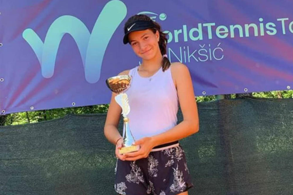 LOLA OSVOJILA DRUGU ITF TITULU: Radivojević ima samo 14 godina, a već najavljuje sjajnu tenisku karijeru